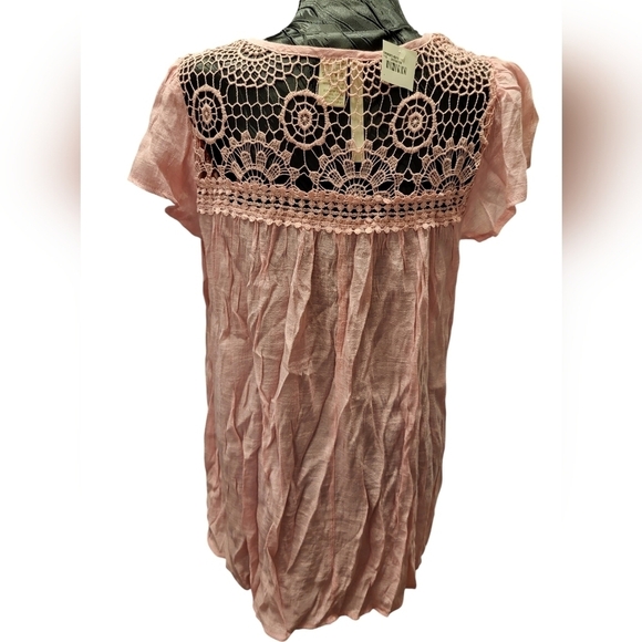 Forgotten Grace Small Top rose color NWT RN 93682 - Picture 2 of 11